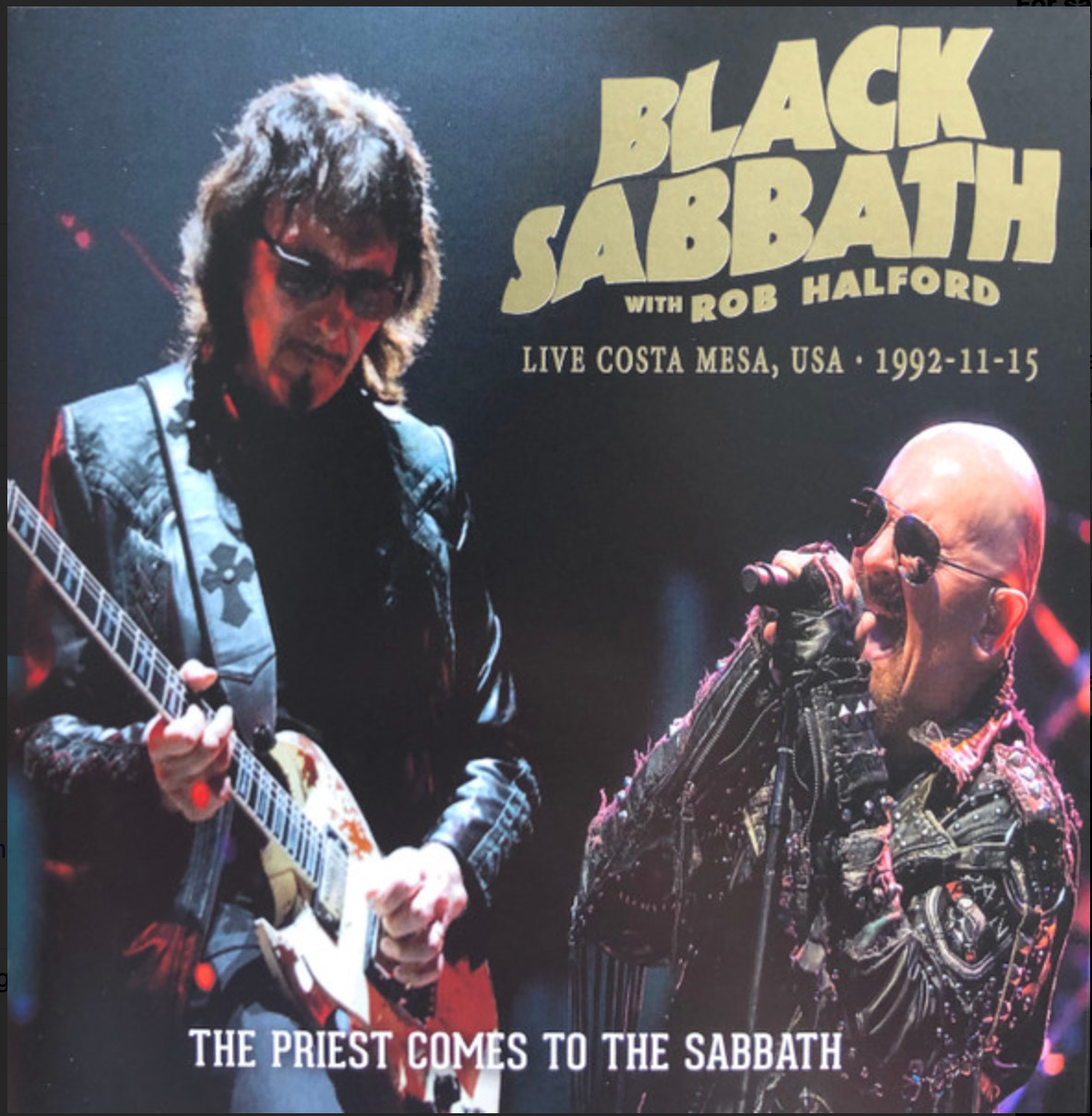 BLACK SABBATH The Priest Comes To The Sabbath Rob Halford Live CD SEALED NEW