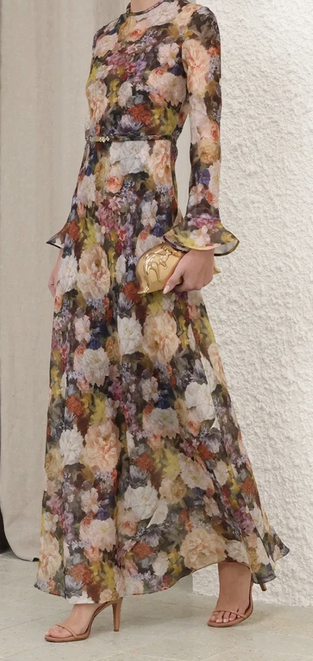 Zimmermann Alchemy Dress designer linen silk Sz 1 US 6 NEW with tags $1700 NWT Zimmermann Alchemy Dress designer linen silk Sz 1 US 6 NEW with tags $1700 NWT