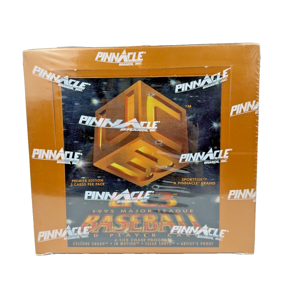 1995 Pinnacle UC3 3-D Baseball Factory Sealed Box 1995 Pinnacle UC3 3-D Baseball Factory Sealed Box