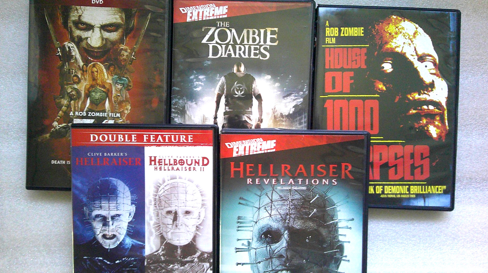 HALLOWEEN DVD\'s 💿 🎃HALLOWEEN Movies 🎃 Lot of 5