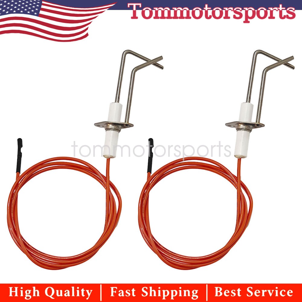 2x Direct Spark Ignitor 62-24164-01 for Rheem Furnaces Flame Sensor Orange