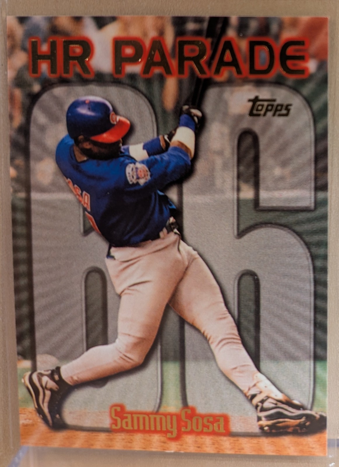 1999 Topps #461 HR PARADE Home Run 66 Sammy Sosa Cubs RARE ICONIC VARIATION 1999 Topps #461 HR PARADE Home Run 66 Sammy Sosa Cubs RARE ICONIC VARIATION