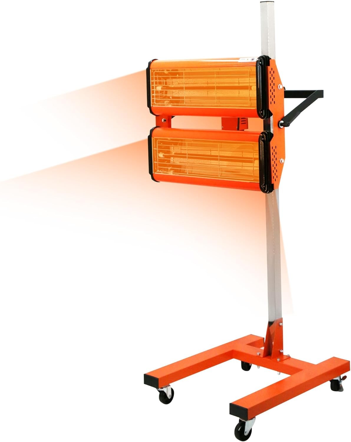 2000W Infrared Paint Curing Lamp Short Wave Car Paint Dryer 0.48/m² 110V/60Hz