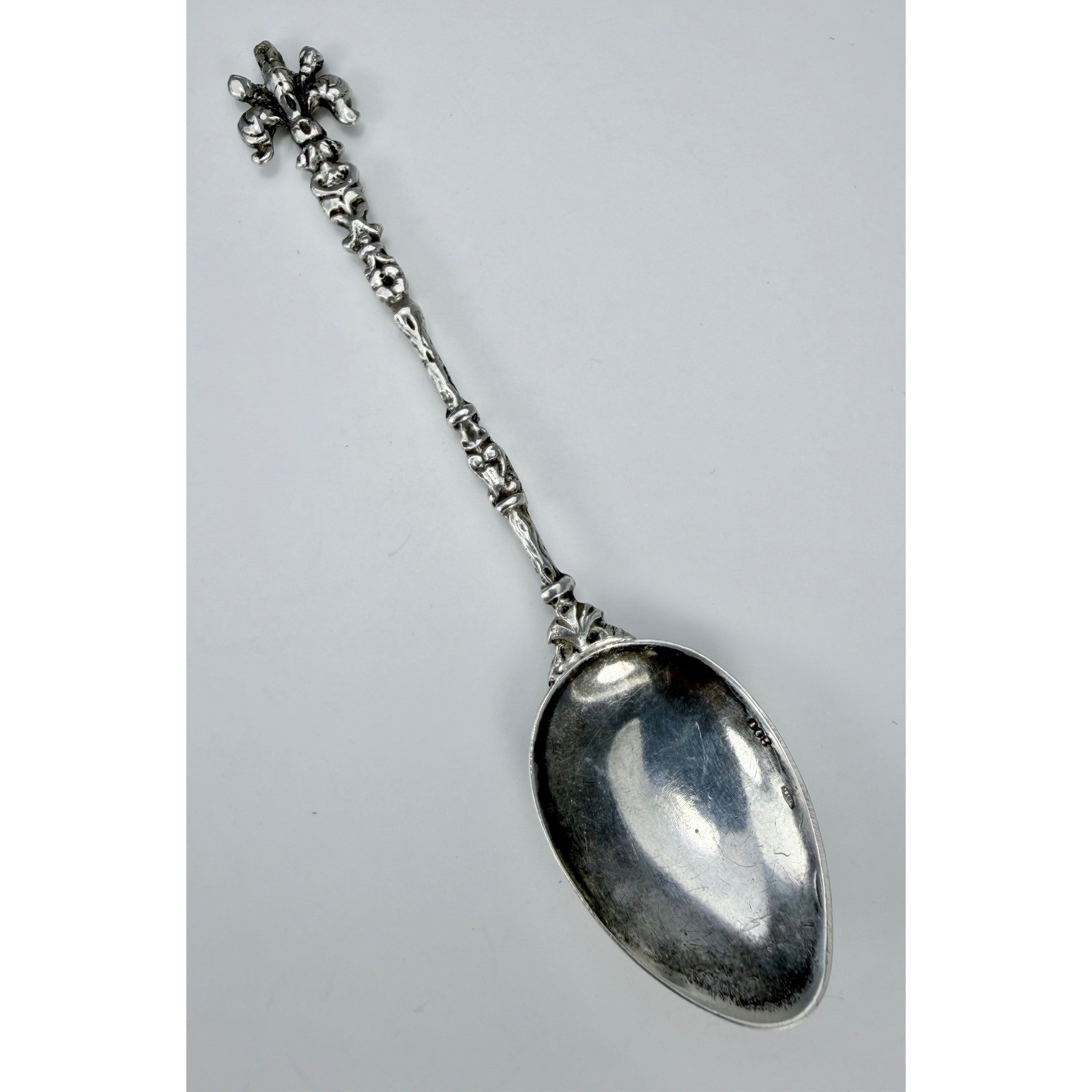 Vintage 800 Silver Florence Italy Souvenir Spoon Fleur-de-Lis 4.75 Inch Vintage 800 Silver Florence Italy Souvenir Spoon Fleur-de-Lis 4.75 Inch