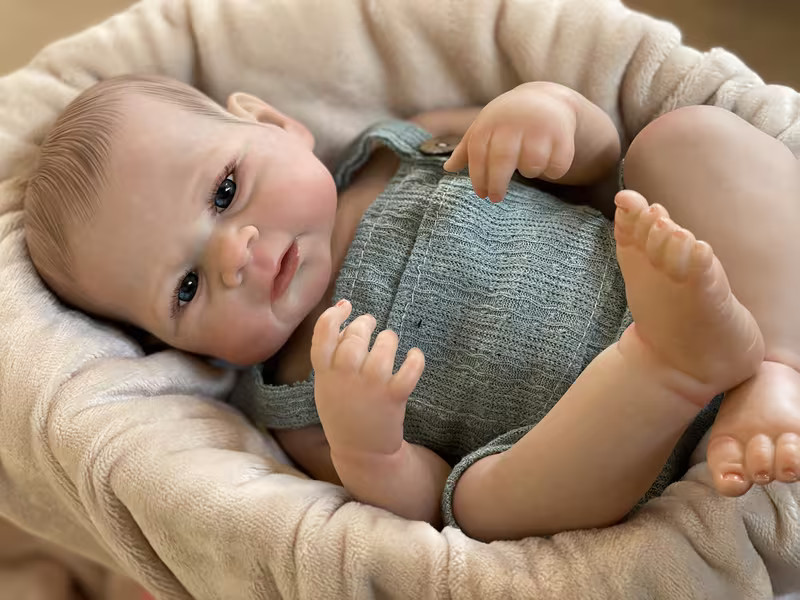 Lifelike Reborn Baby Doll Full Body Realistic Newborn Baby 19 Inches Lifelike Reborn Baby Doll Full Body Realistic Newborn Baby 19 Inches