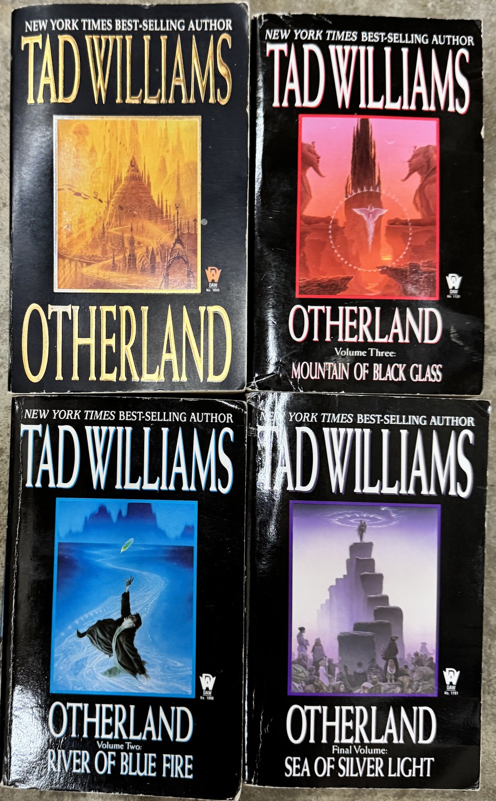 Complete Series Set OTHERLAND 1-4 Tad Williams Lot