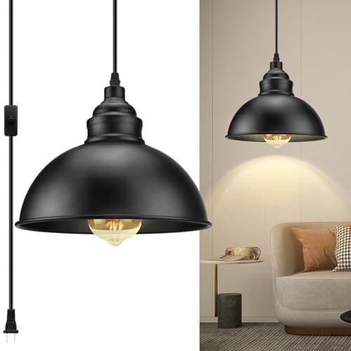 Plug in Pendant Light Hanging Lights with Plug in Cord, Hanging Lamp with Plug in Pendant Light Hanging Lights with Plug in Cord, Hanging Lamp with
