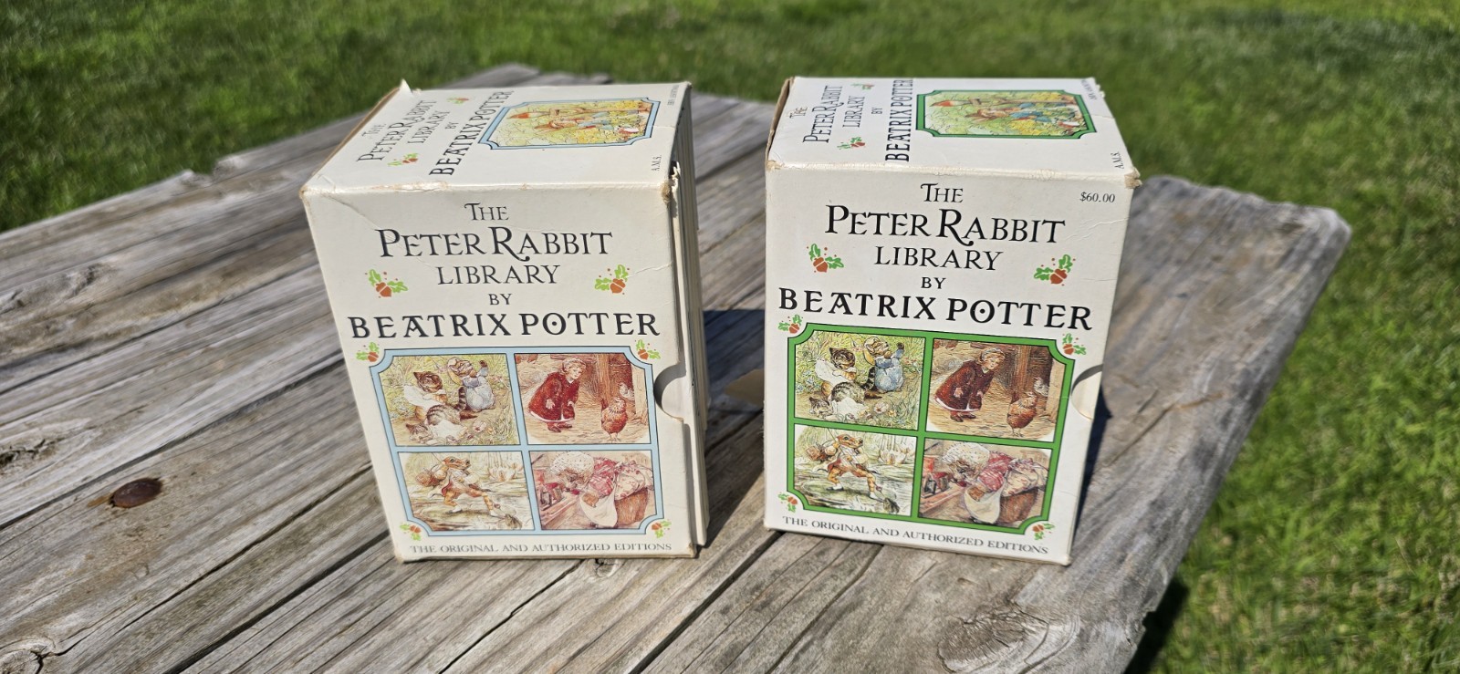 Vtg The Peter Rabbit Library By Beatrix Potter Complete Hardbound Set 23 volumes