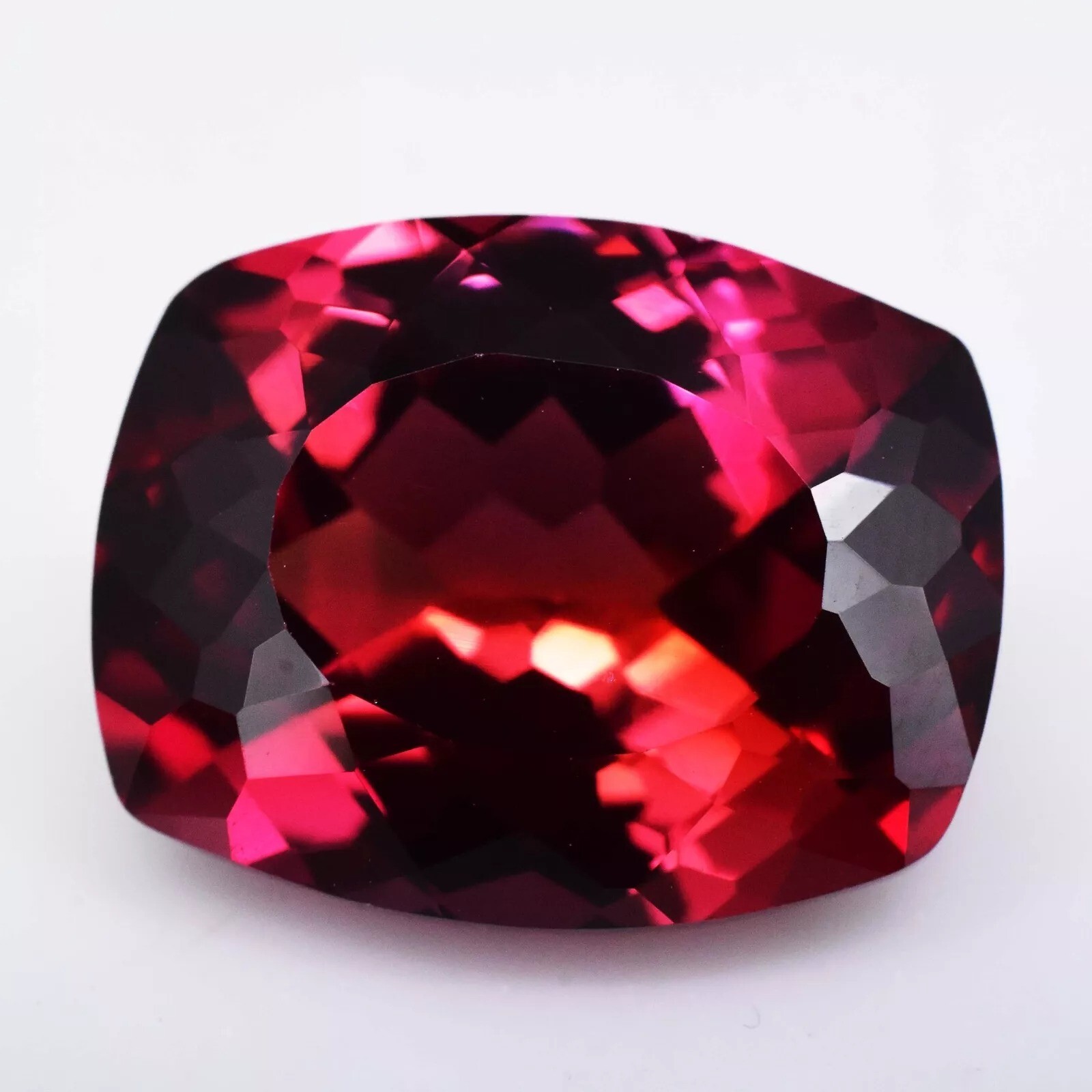 Extremely Rare Natural Padparadscha Sapphire Cushion 11-13 Ct Certified Gemstone