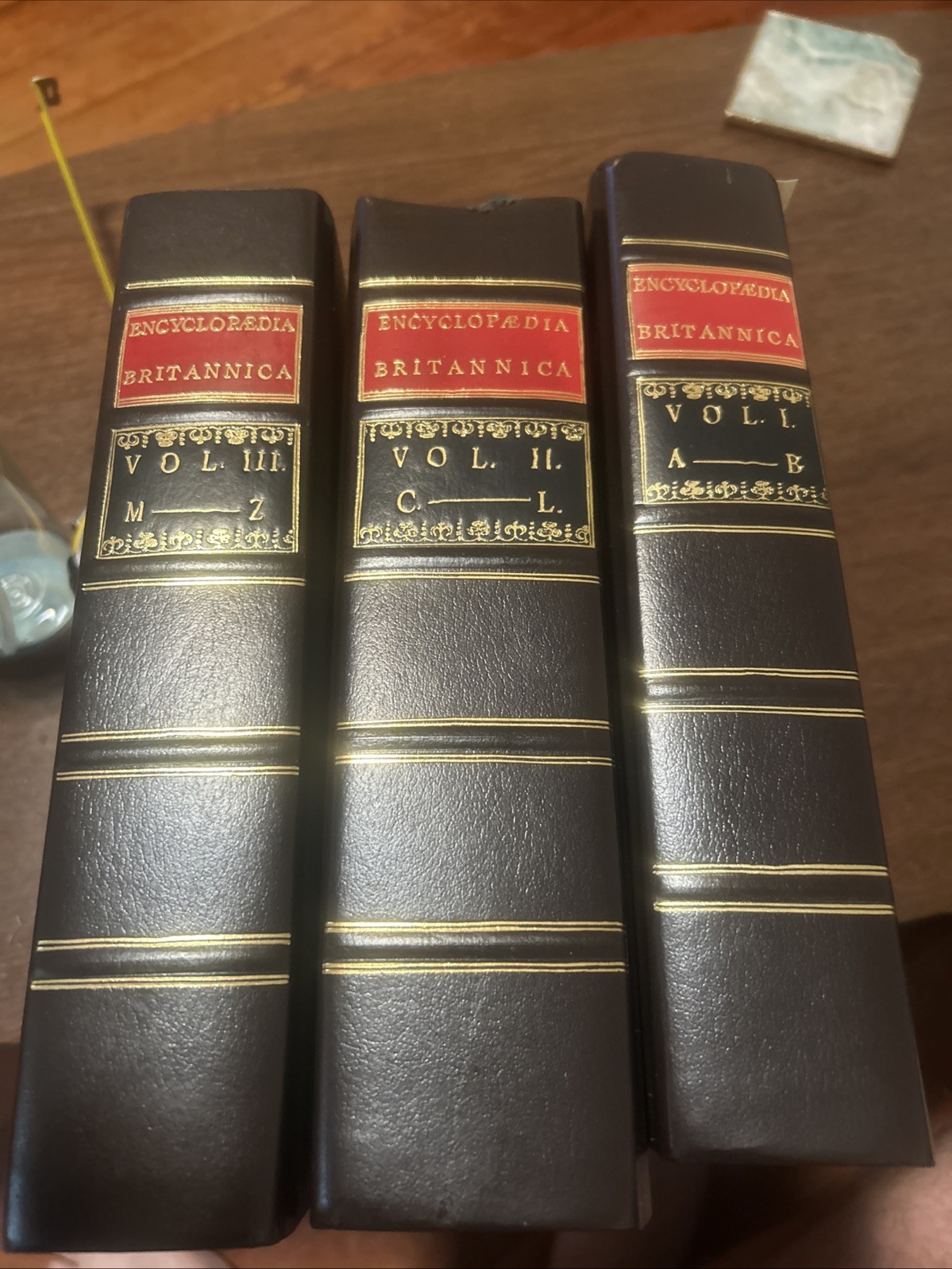 Encyclopaedia Britannica 1768 First Edition Replica 3 Volume Set A–Z 1979 HC