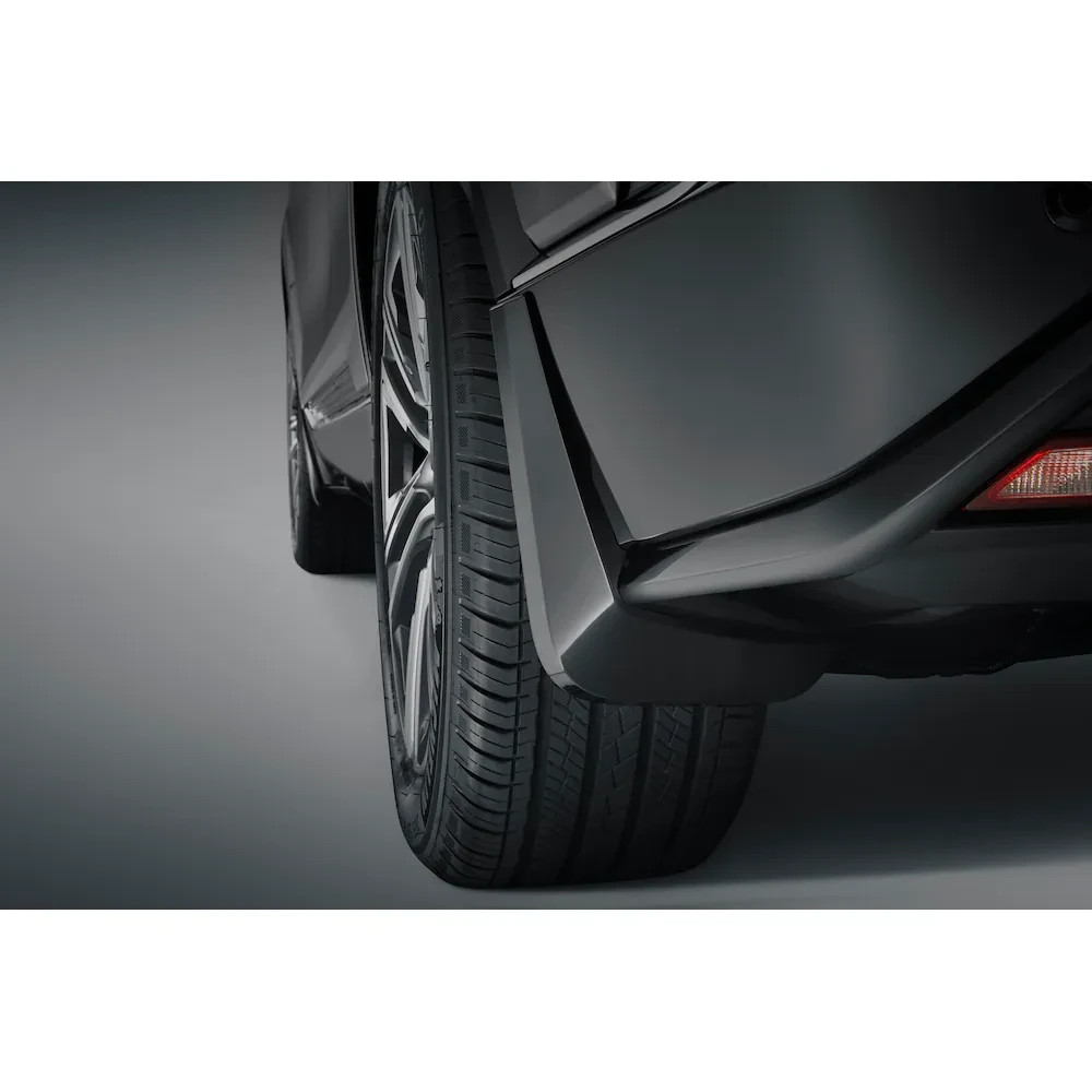 2024-2026 Cadillac LYRIQ Rear Molded Splash Guards 86535417 Painted Black OEM GM 2024-2026 Cadillac LYRIQ Rear Molded Splash Guards 86535417 Painted Black OEM GM