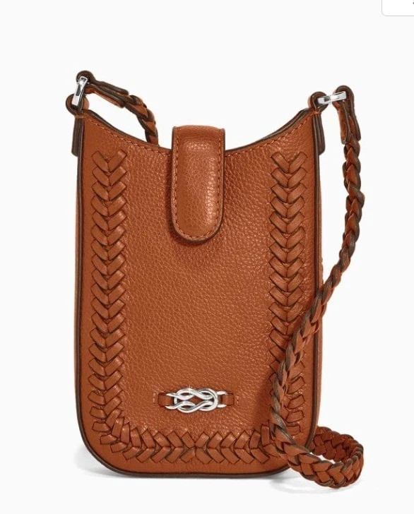 Brighton Interlok Harmony Phone Organizer MSRP $210 NWT LUGGAGE