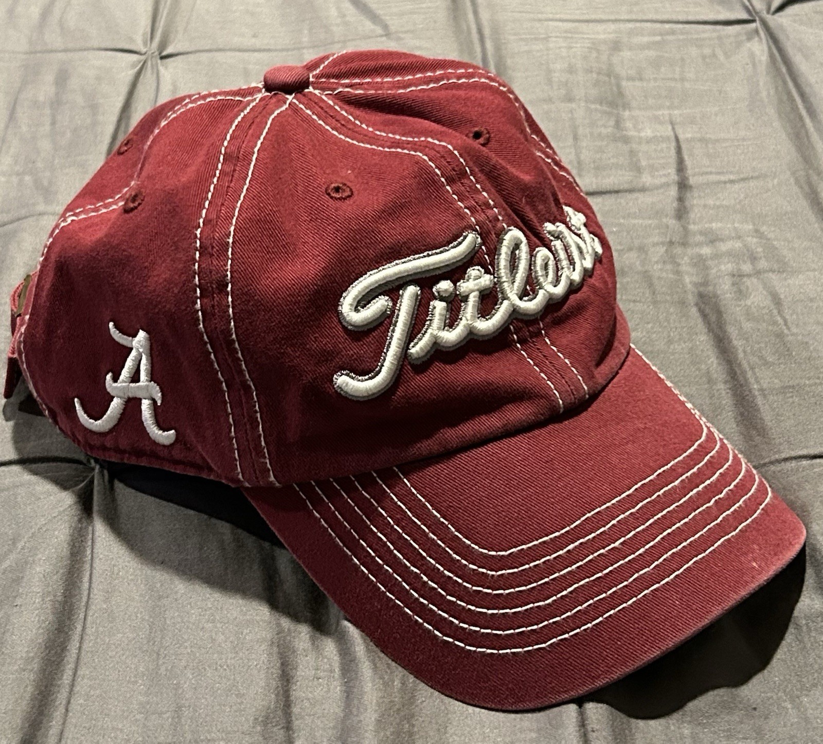 Titleist Vintage Alabama Crimson Tide Golf Hat Crimson OSFA