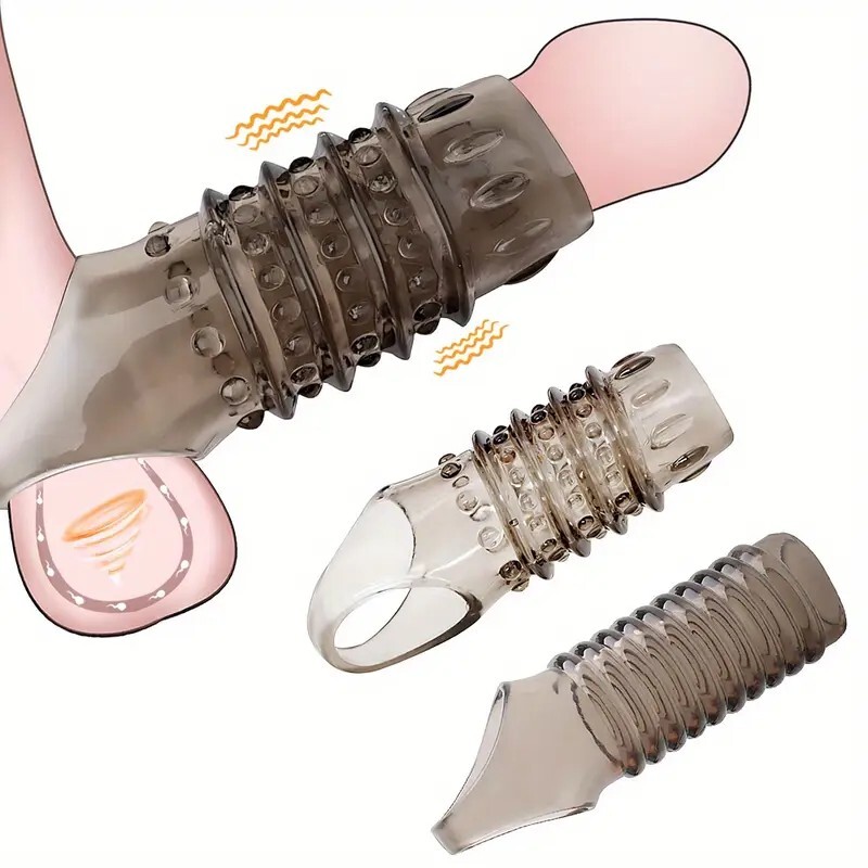 Men Penis Sheath Penis Extender Erection Enlarger Enhancer Sleeve Girth Extender Men Penis Sheath Penis Extender Erection Enlarger Enhancer Sleeve Girth Extender
