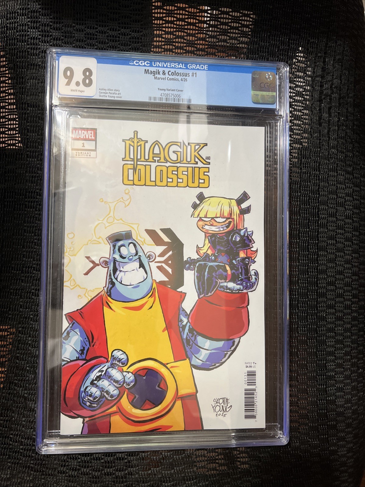 Magik and Colossus #1: CGC 9.8 Skottie Young Variant Magik and Colossus #1: CGC 9.8 Skottie Young Variant