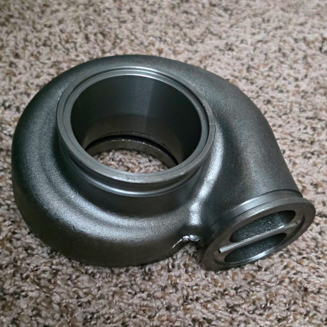 Custom Stainless Steel/Cast Dual Scroll Turbo Turbine Housing-A/R 1.01 (V-Band) Custom Stainless Steel/Cast Dual Scroll Turbo Turbine Housing-A/R 1.01 (V-Band)