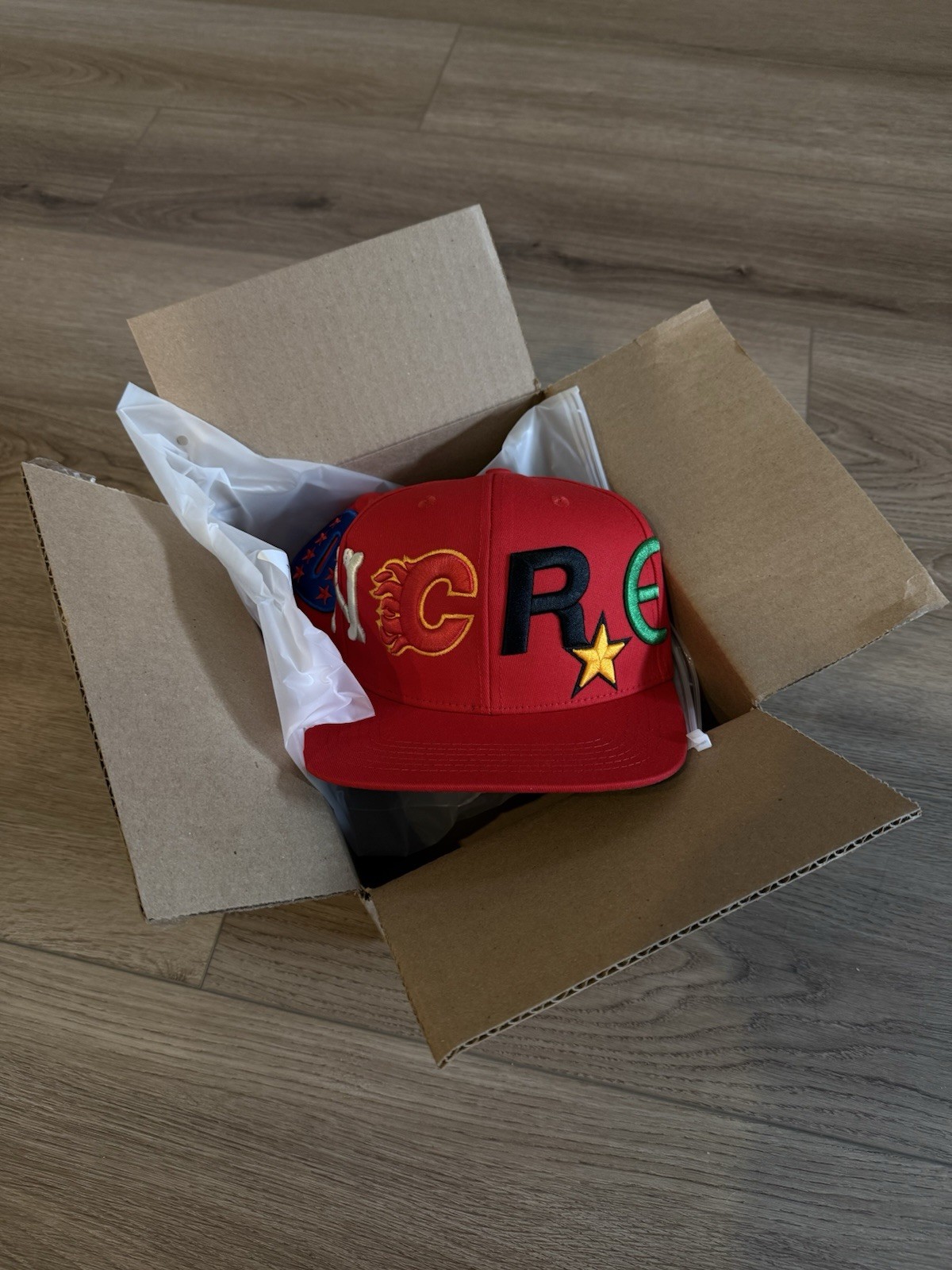 Concrete Boys Lil Yachty Red SnapBack All Over Embroidery Rare