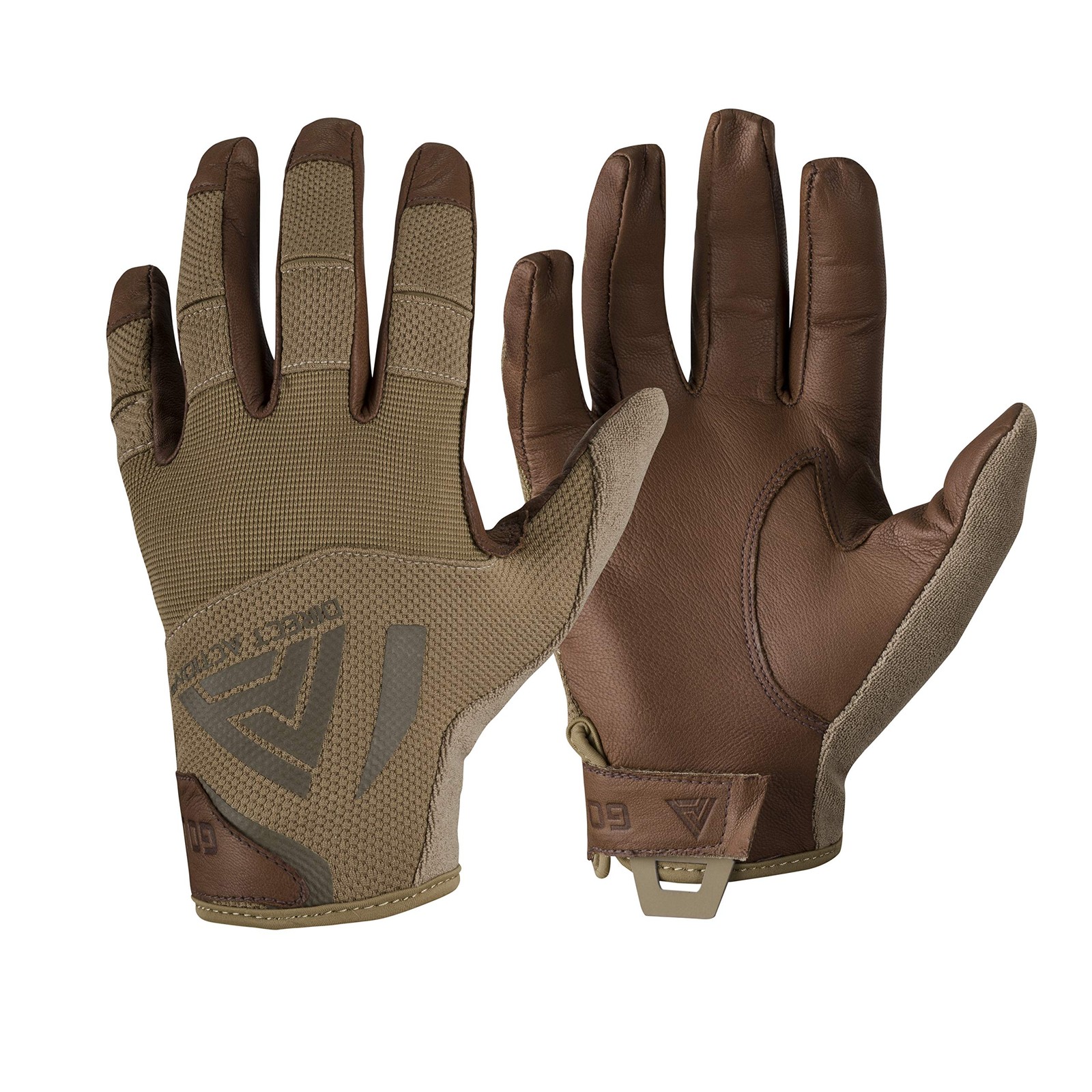 Direct Action Hard Leather Gloves Coyote Brown Medium Touch Screen Compatible Direct Action Hard Leather Gloves Coyote Brown Medium Touch Screen Compatible