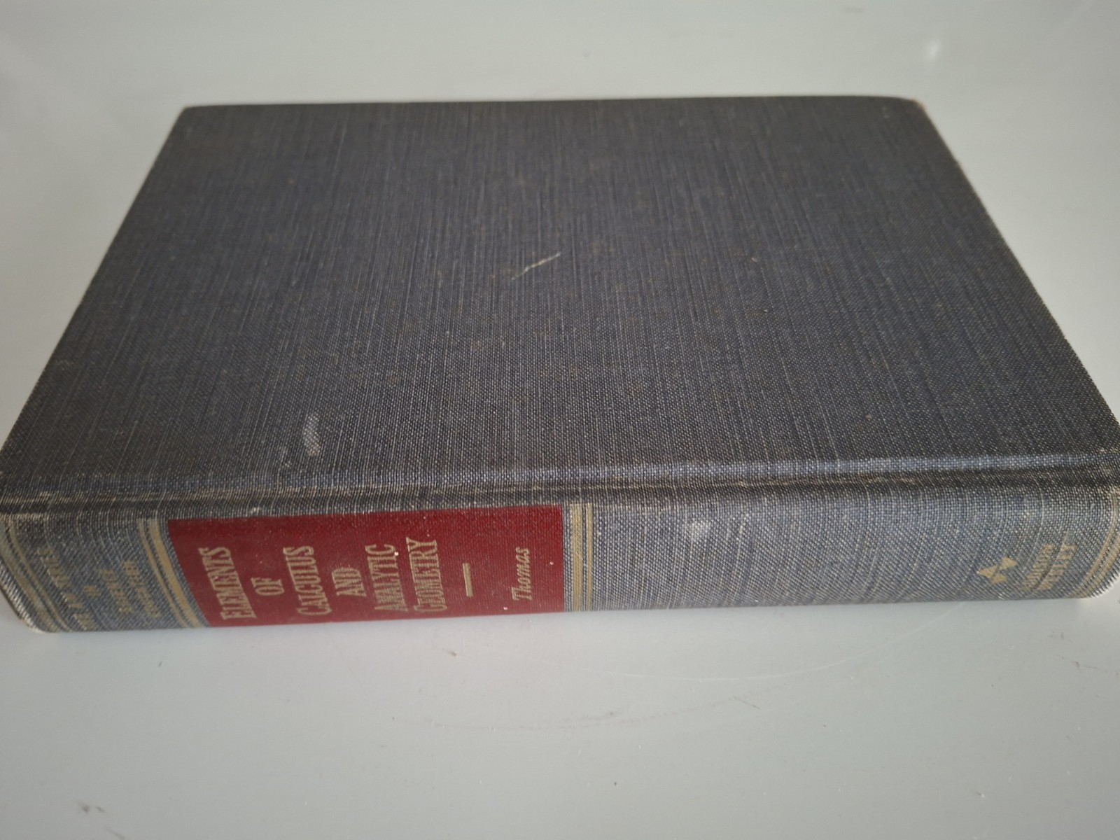 Elements Of Calculus and Analytic Geometry - Thomas HB 1962 Addison Wesley Elements Of Calculus and Analytic Geometry - Thomas HB 1962 Addison Wesley