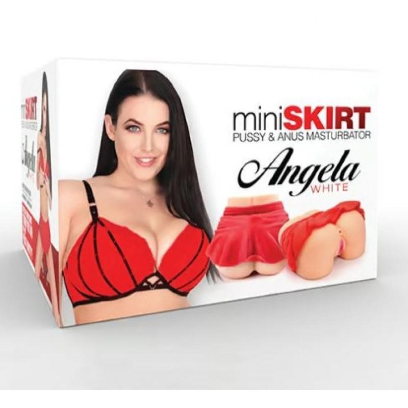 Cousins Group Angela White Mini Skirt Masturbator Stroker