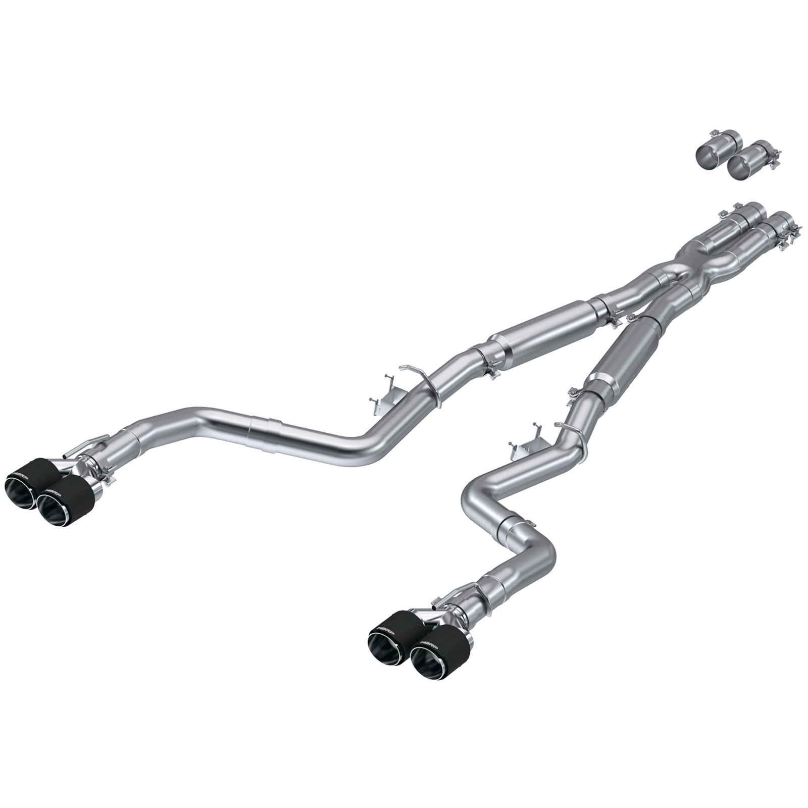 MBRP S71133CF Stainless Cat Back Exhaust Kit for 15-23 Challenger 5.7L 6.2L 6.4L