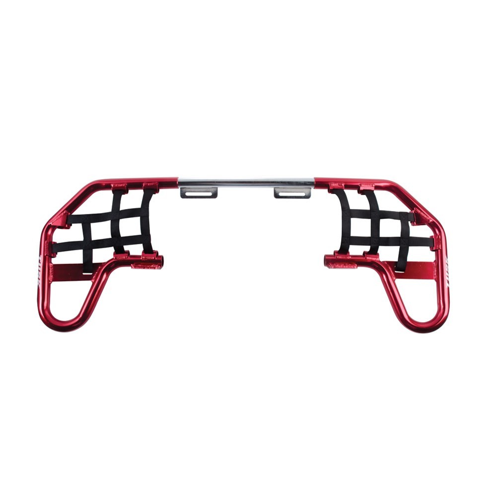 Tusk Comp Series Nerf Bars Red with Black Webbing for Honda TRX 400EX  1999-2008