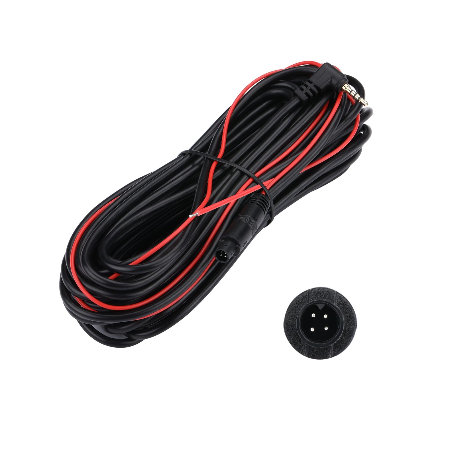 myikenjoy Rear Camera Extension Cable for WOLFBOX Dash Cam, 33 feet, Black