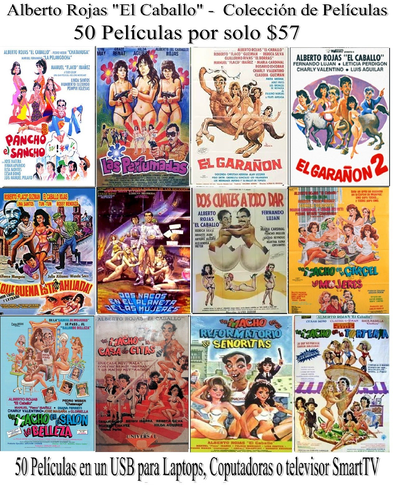 El Caballo Rojas_Coleccion de Sus Mejores Peliculas_Cine de Mexico