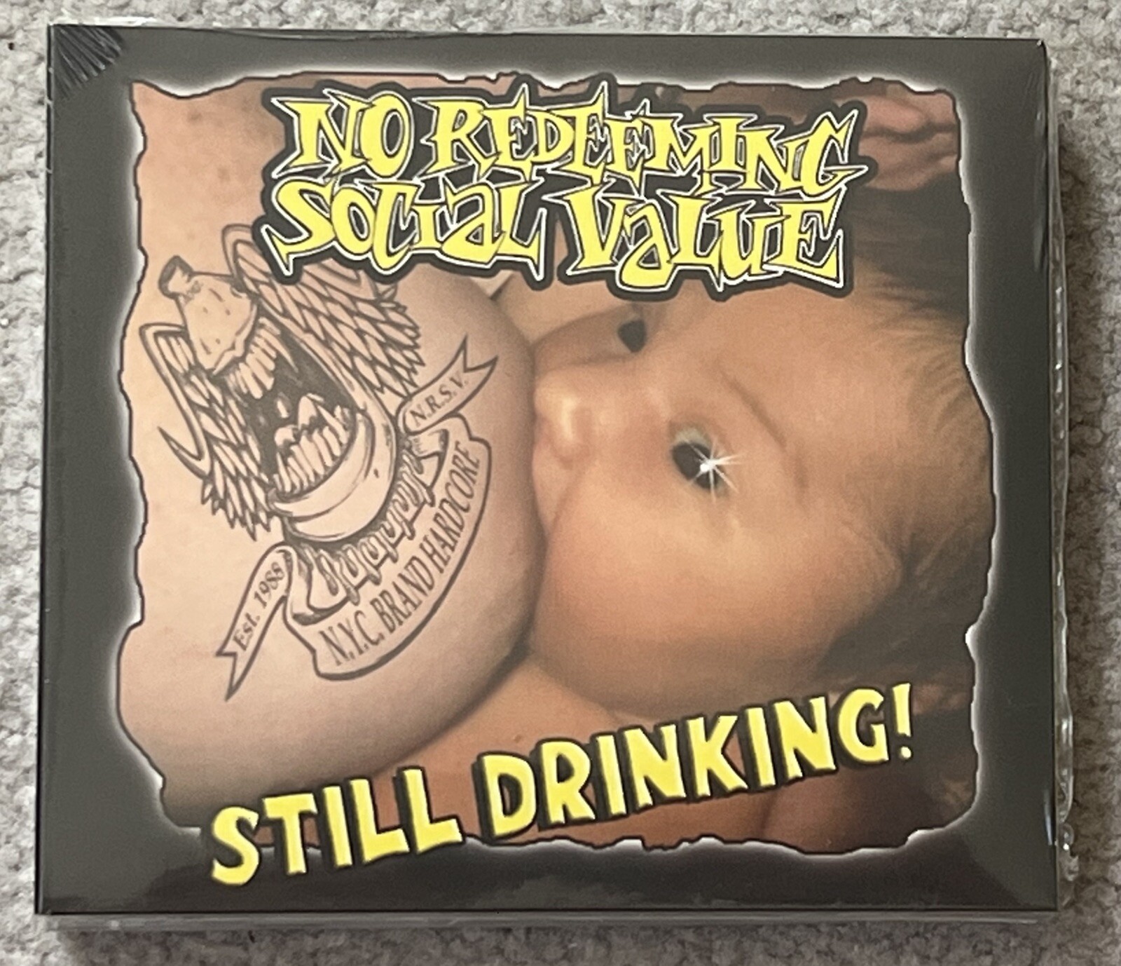No Redeeming Social Value Still Drinking CD NYHC Olde E Agnostic Front H2O