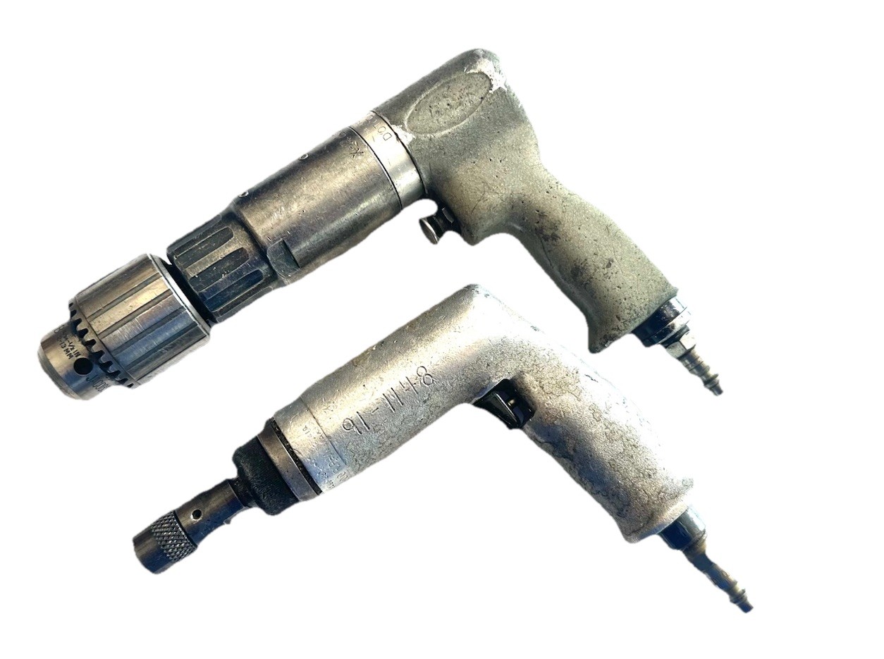 2 Pc Dotco Ergo Body 6000 RPM & Dotco Hi-Torque 1000 RPM Drill Set Aircraft Tool 2 Pc Dotco Ergo Body 6000 RPM & Dotco Hi-Torque 1000 RPM Drill Set Aircraft Tool