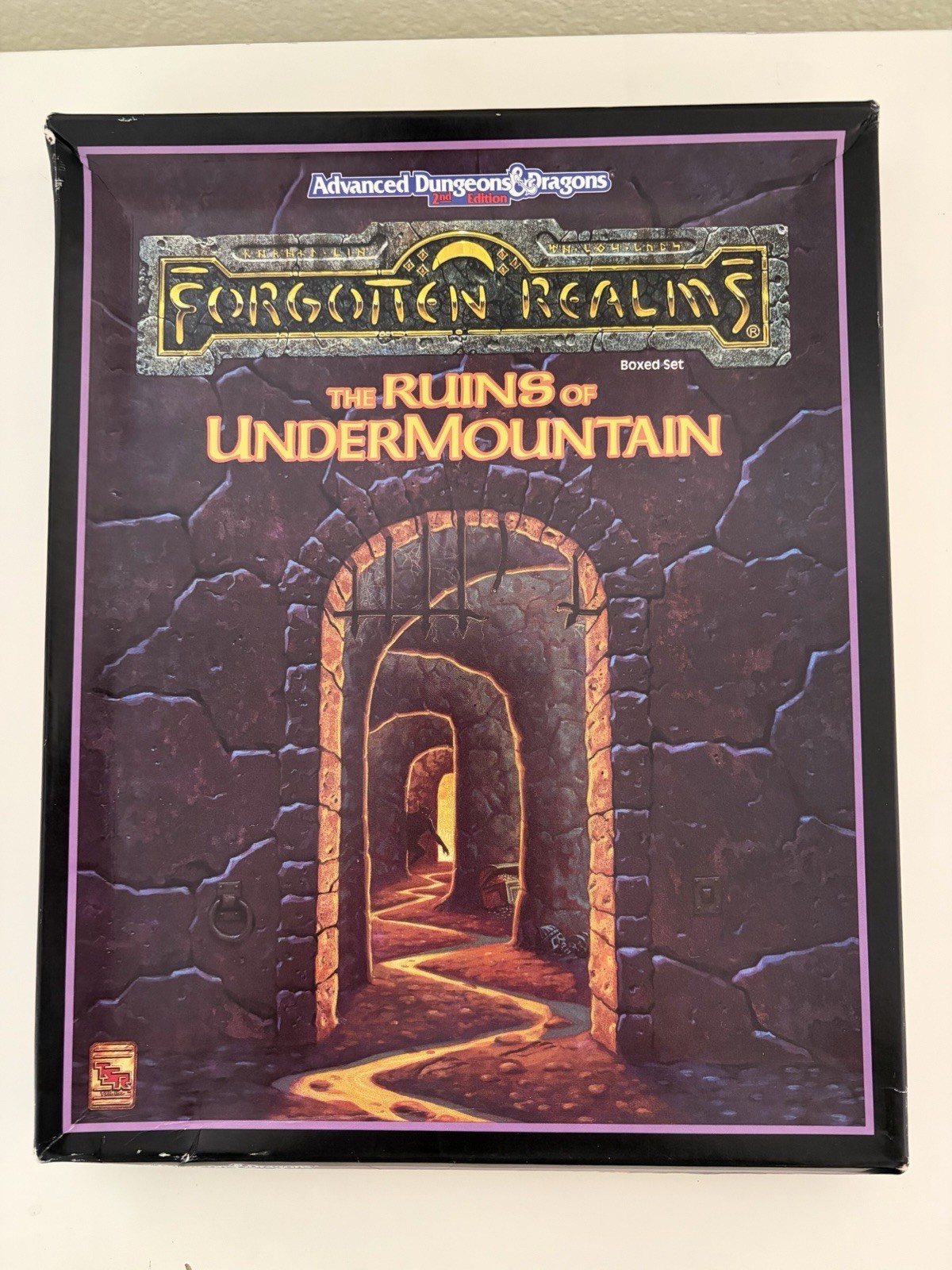 TSR 1060 AD&D Forgotten Realms: The Ruins of Undermountain Boxed Set - COMPLETE TSR 1060 AD&D Forgotten Realms: The Ruins of Undermountain Boxed Set - COMPLETE