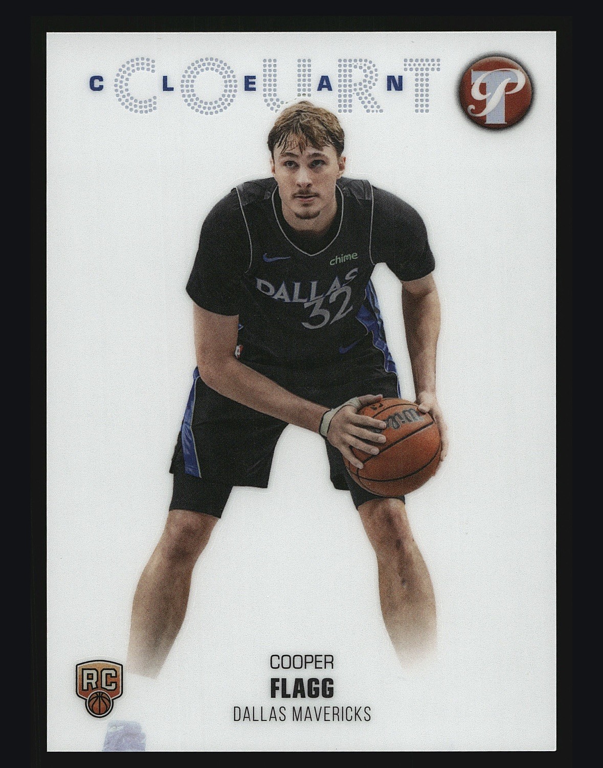 2025-26 Topps Pristine Cooper Flagg Rookie CLEAN COURT CASE HIT #CC-1 