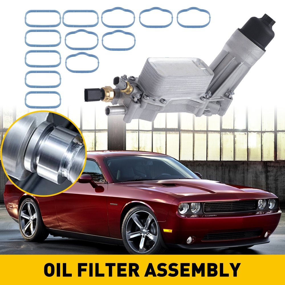 926-959 Upgrade Housing Oil Filter Assembly 11-16 For Jeep Chrysler Dodge Ram3.6