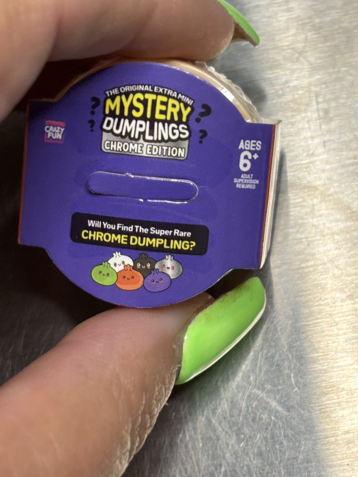 RMS - Crazy Fun Extra Mini Mystery Dumpling Chrome Edition FACTORY SEALED 🔥 RMS - Crazy Fun Extra Mini Mystery Dumpling Chrome Edition FACTORY SEALED 🔥