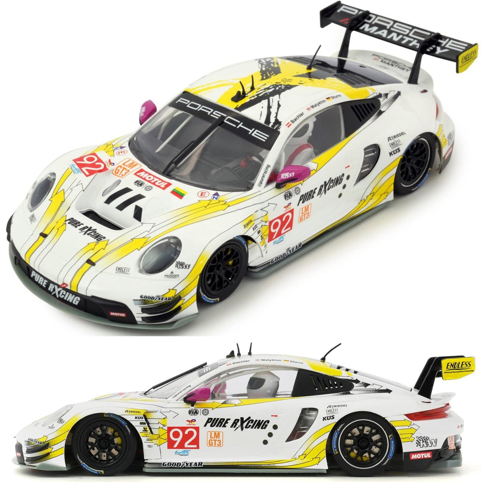 Scaleauto Porsche 911 GT3 R (992) Le Mans 24h 1/32 Slot Car SC-6420R