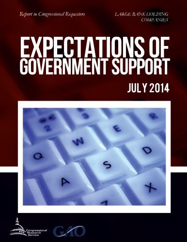 LARGE BANK HOLDING COMPANIES Expectations of Government Support 9781511410403-,