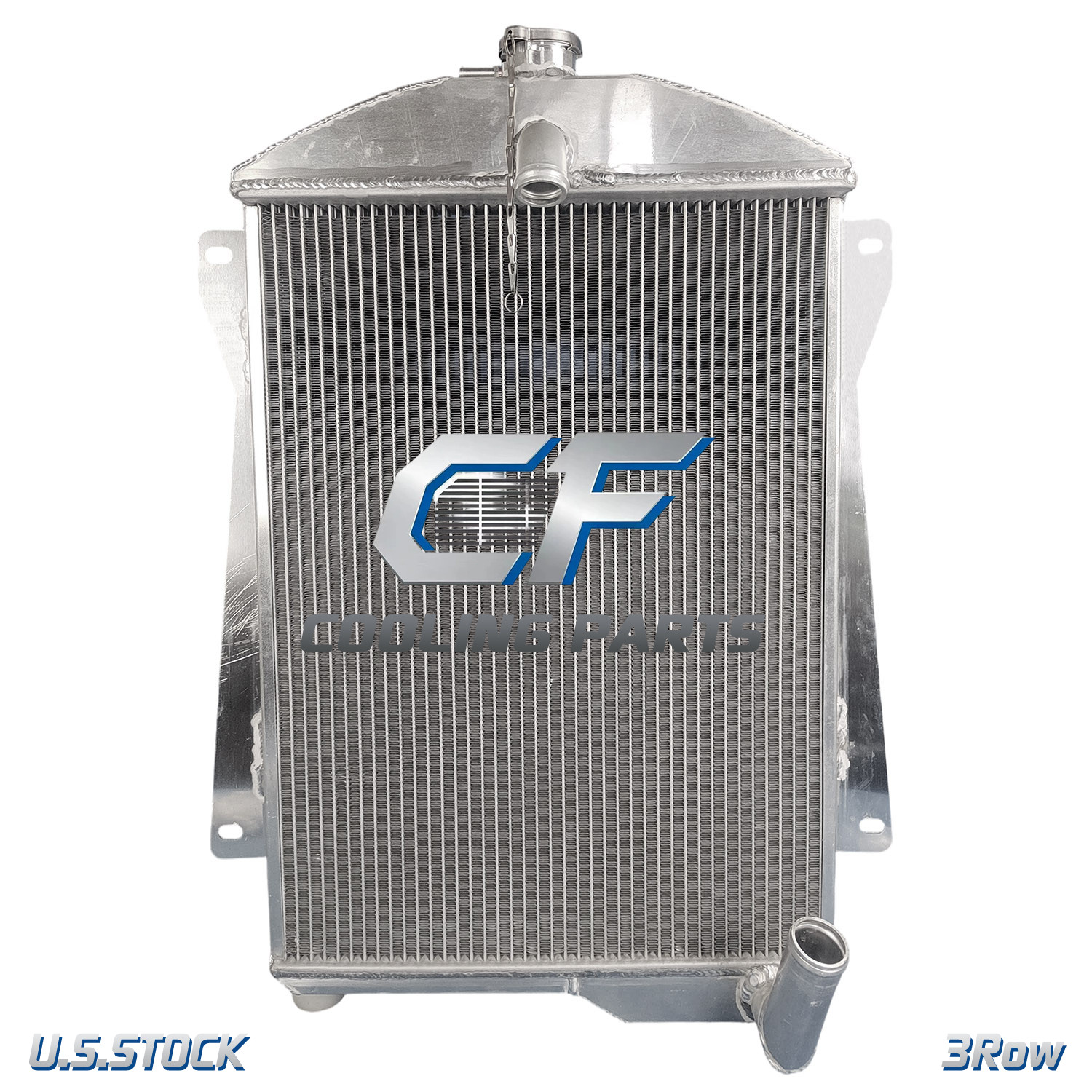 CC4041 Aluminum Radiator For 1940-1941 Chevy Special Deluxe Master 85 3.5L l6 MT