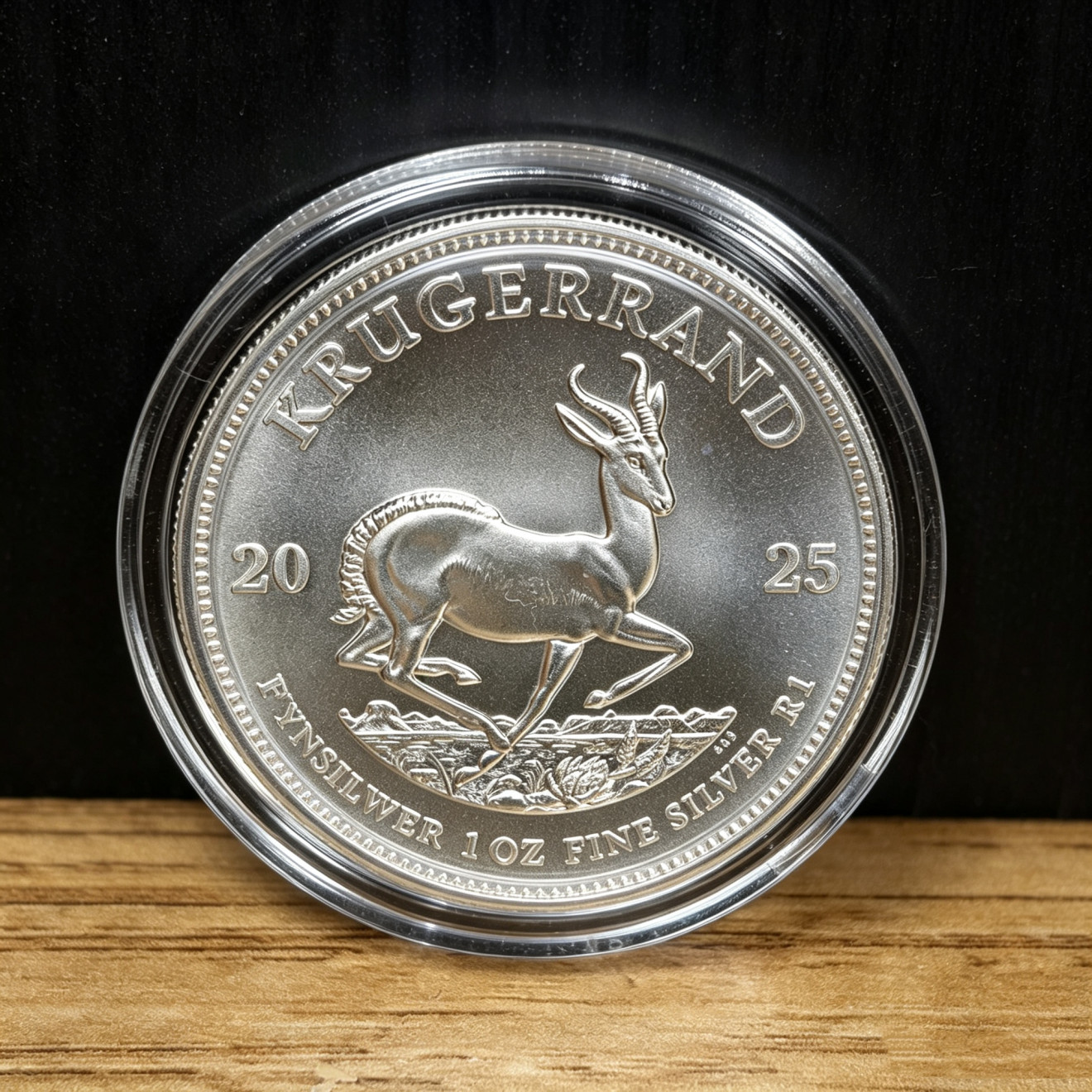 2025 1 oz South Africa Krugerrand Silver Coin 2025 1 oz South Africa Krugerrand Silver Coin