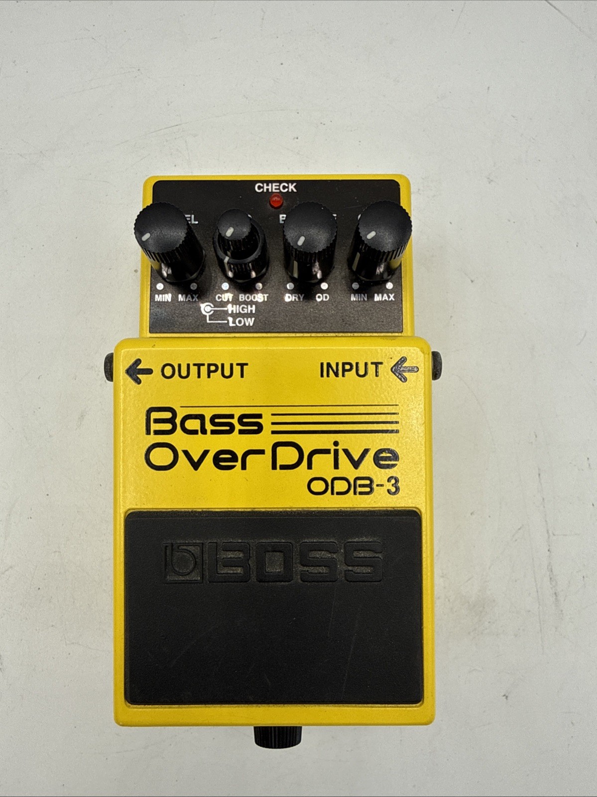 Boss ODB-3 Bass Overdrive Pedal Analog Effects for Bass Guitar