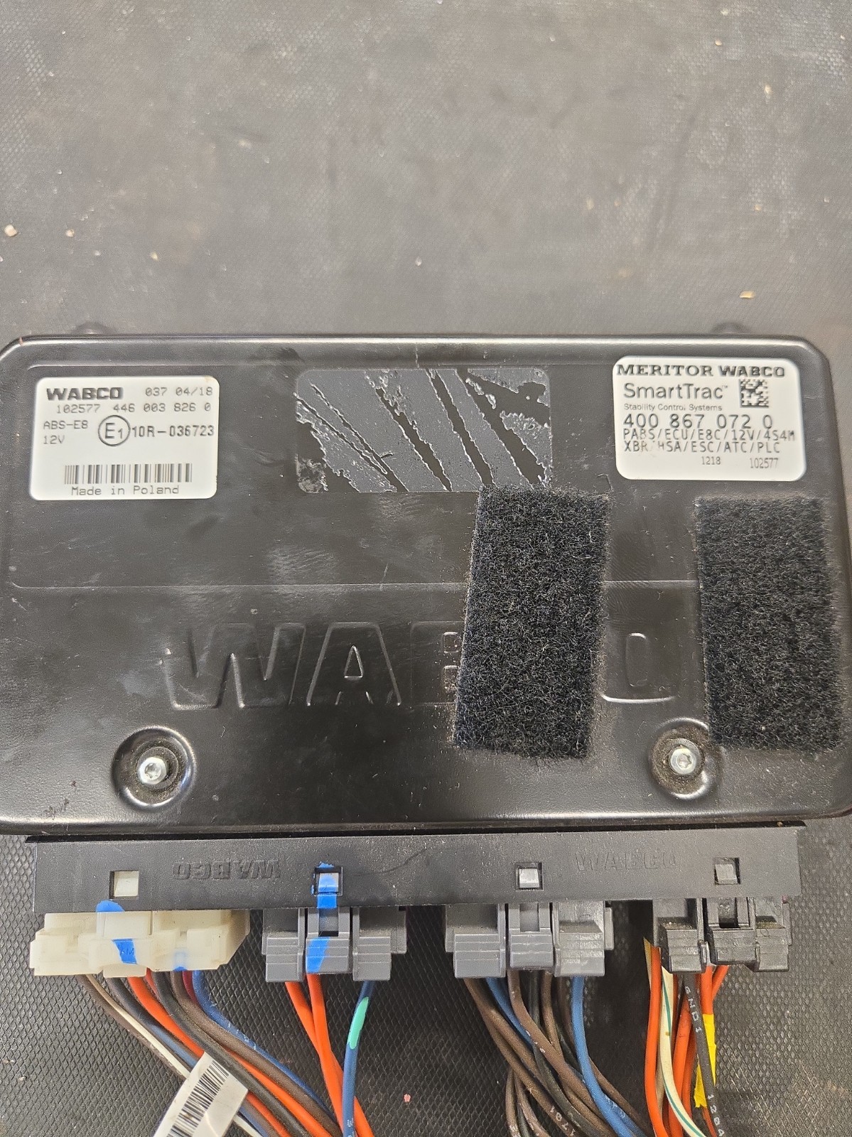 Meritor Wabco ABS ECU 400 867 072 0 4S/4M configuration