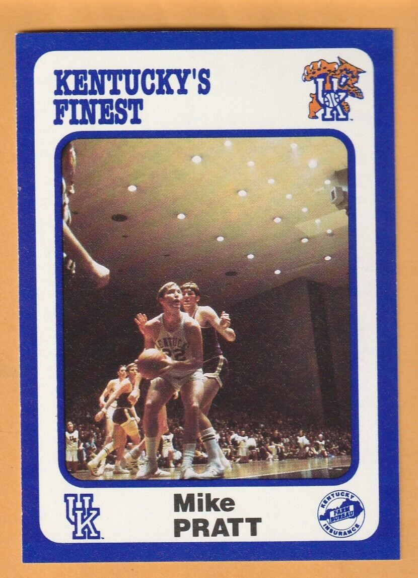 Mike Pratt Kentucky Wildcats 1988 Card #209 Dayton Ohio Mike Pratt Kentucky Wildcats 1988 Card #209 Dayton Ohio