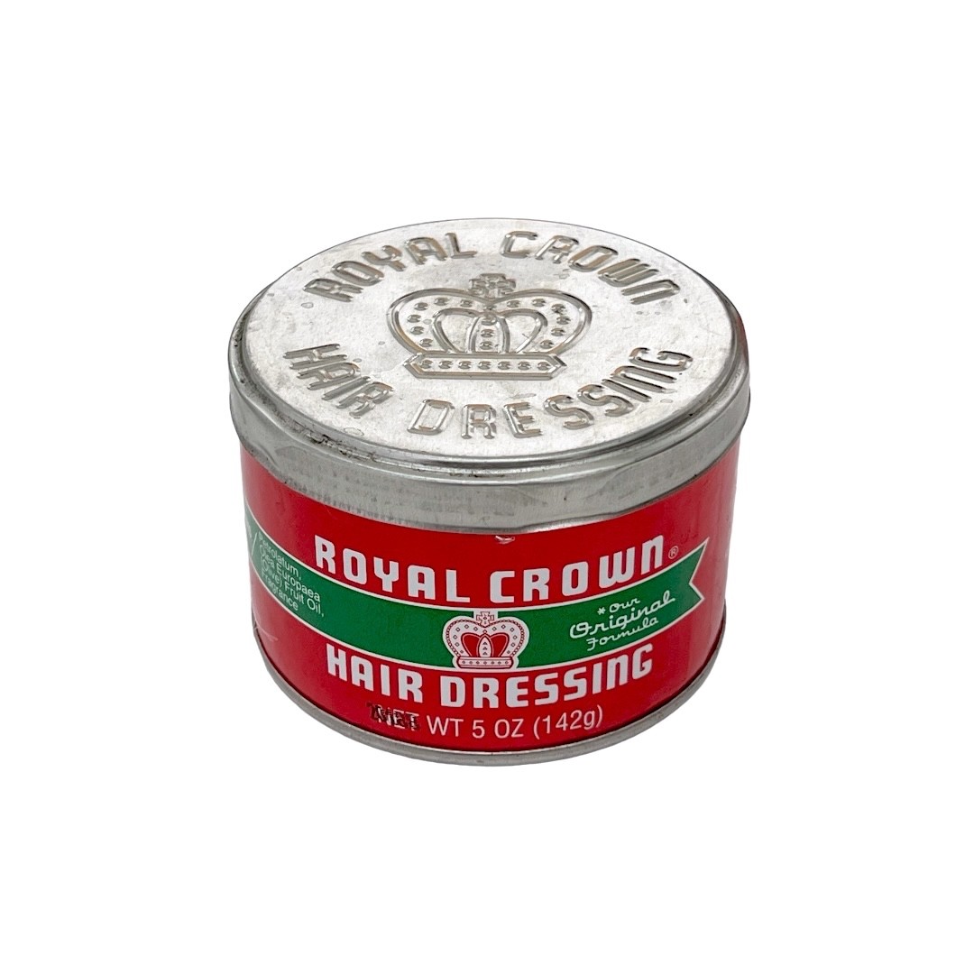 Vintage Royal Crown Hair Dressing Cardboard Embossed Metal Lid Original 5 oz Vintage Royal Crown Hair Dressing Cardboard Embossed Metal Lid Original 5 oz