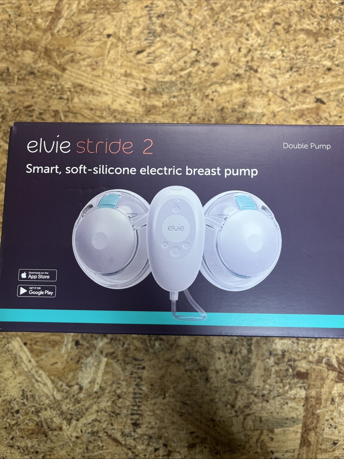 Elvie STRIDE 2 - Smart Soft-Silicone Double Electric Breast Pump - Sealed