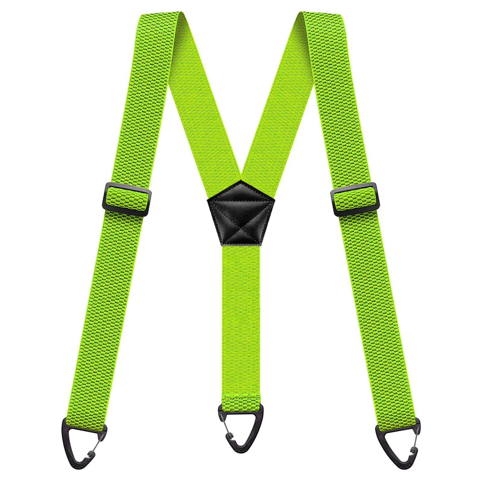 New Heavy Duty Hidden Suspenders for Men, Y-Back 1.5-Inch Work Suspenders