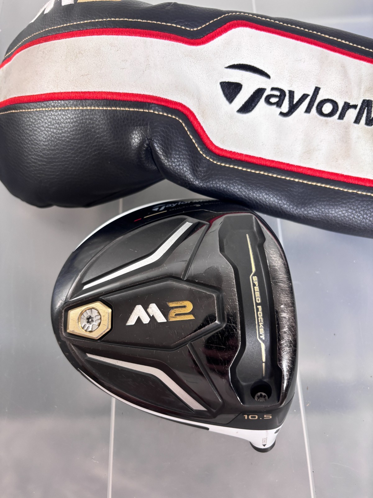 TaylorMade M2 10.5 degree golf Driver Head Only RH w/cover