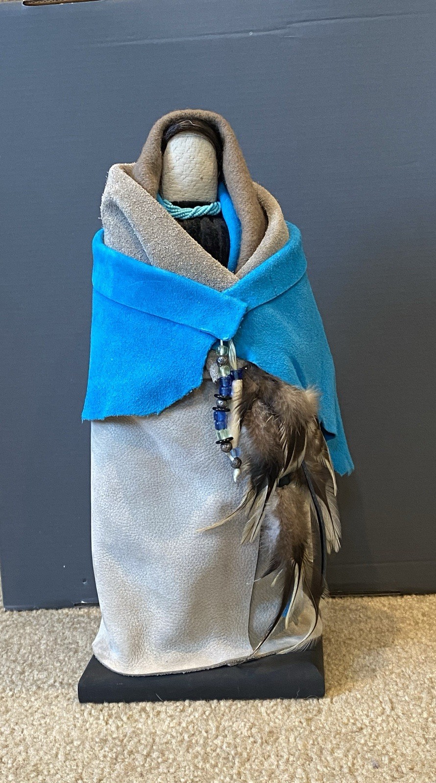 Native American Indian Inspired Art Doll