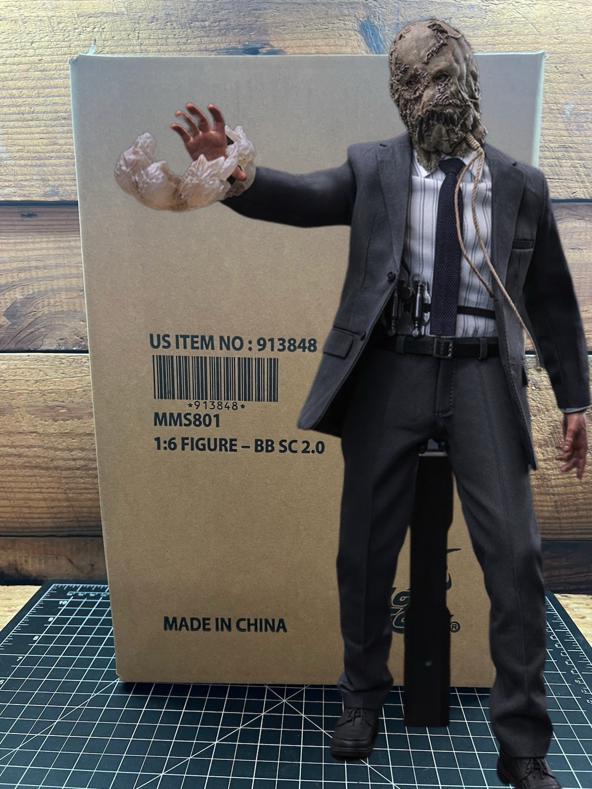 Hot Toys Scarecrow 2.0 MMS801 SEALED in Shipper Batman Begins 1/6 Scale 2026