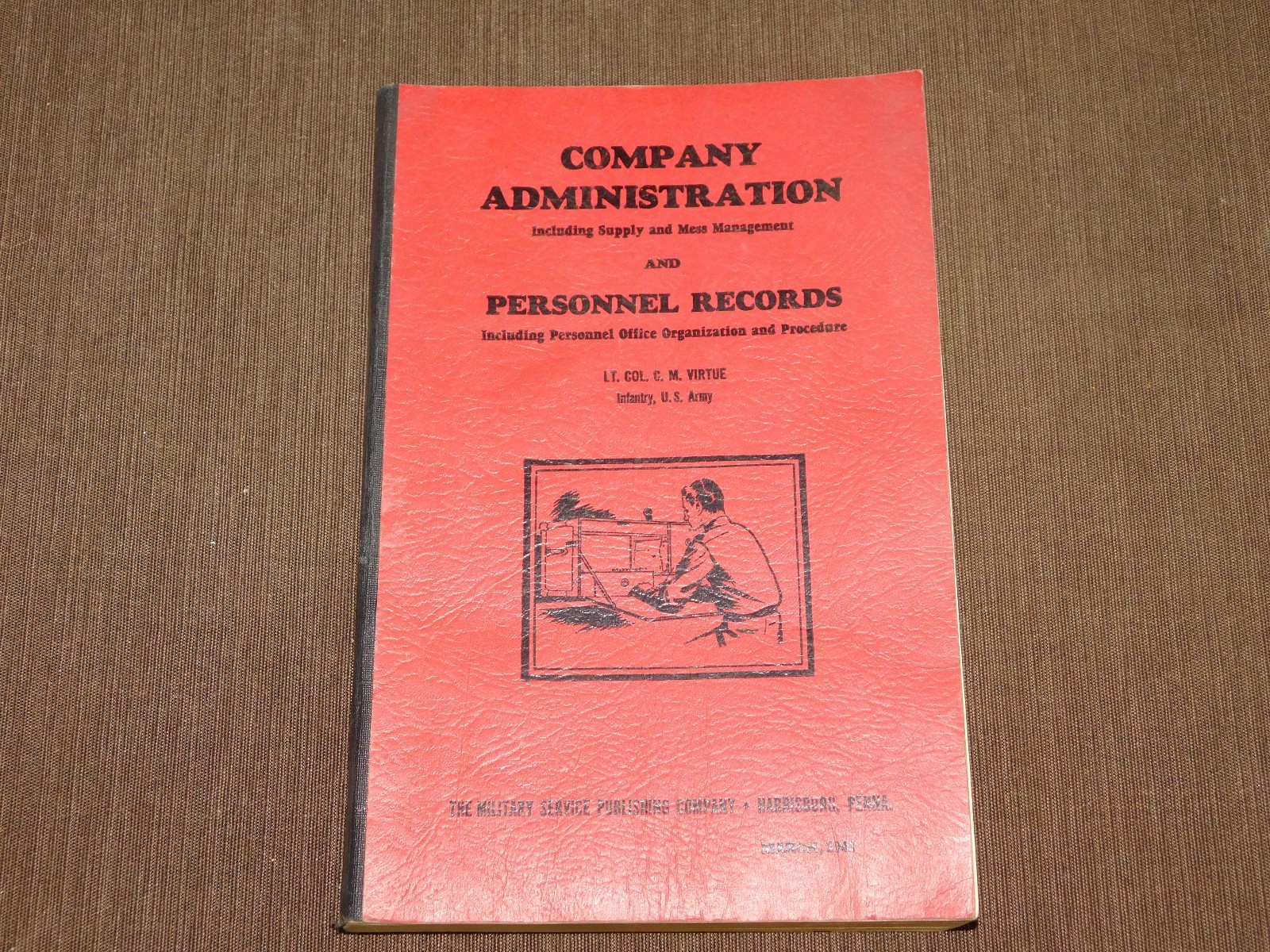 VINTAGE WWII 1943 COMPANY ADMINISTRATION SUPPLY MESS PERSONNEL RECORDS BOOK VINTAGE WWII 1943 COMPANY ADMINISTRATION SUPPLY MESS PERSONNEL RECORDS BOOK