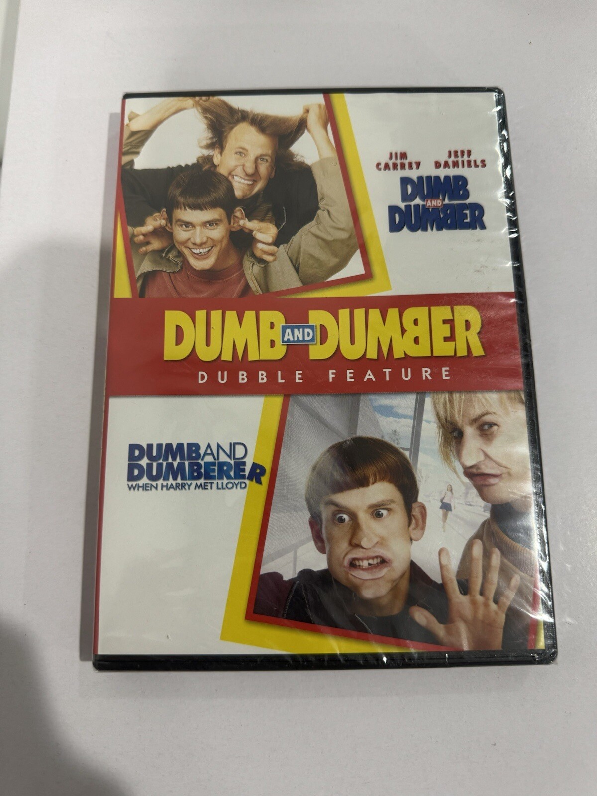 (NEW SEALED DVD) DUMB AND DUMBER DUBBLE FEATURE. AS DUMB AS YOU CAN GET.