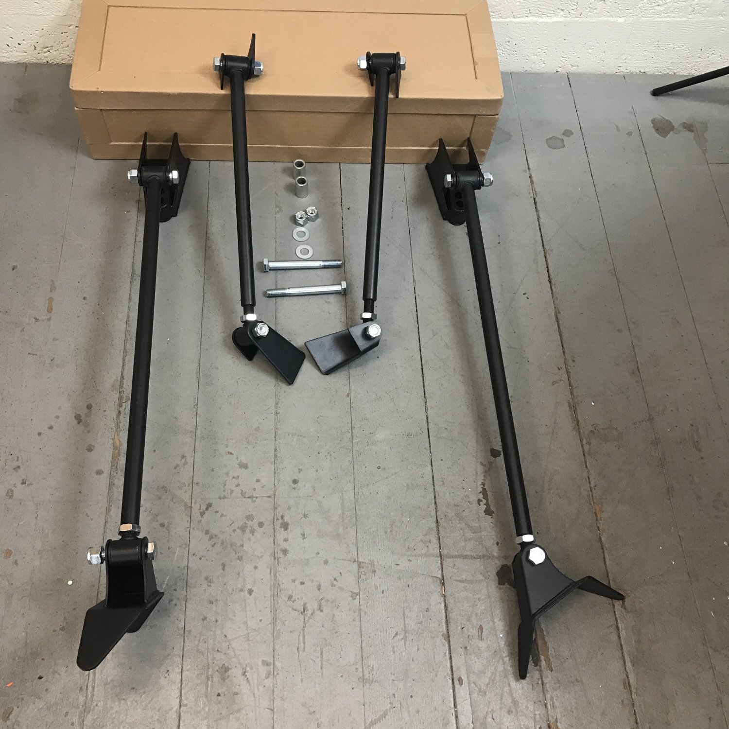 1960-1970 Ford Falcon Triangulated Rear Suspension Four 4 Link Kit Street Drag 1